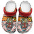 Romania Christmas Clogs Shoes Romanian Folk Mask - Wonder Print Shop