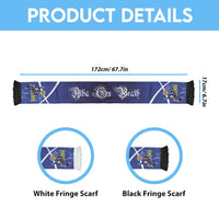 Personalized Scotland National Football Soccer Scarf Volley to the North America 2026