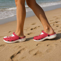 Peru Clogs Shoes Heritage Palette Flag-Inspired - Wonder Print Shop