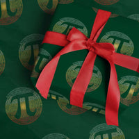 Pi Day Wrapping Paper Roll 3,14 Pi Number Retro Symbol Math Science