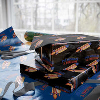 Pig Missiles And Freedom Hot Dog 4th of July Humor Wrapping Paper Roll