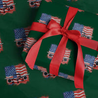 Pilot Airplane Patriotic American Flag Plane Aviation Wrapping Paper Roll - Wonder Print Shop