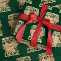 Pimento Cheese Wrapping Paper Roll Funny Cheesemonger Cheese Lovers Bootleg Art