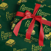 Pimento Cheese Wrapping Paper Roll Golf Foodie Golfer Tournament