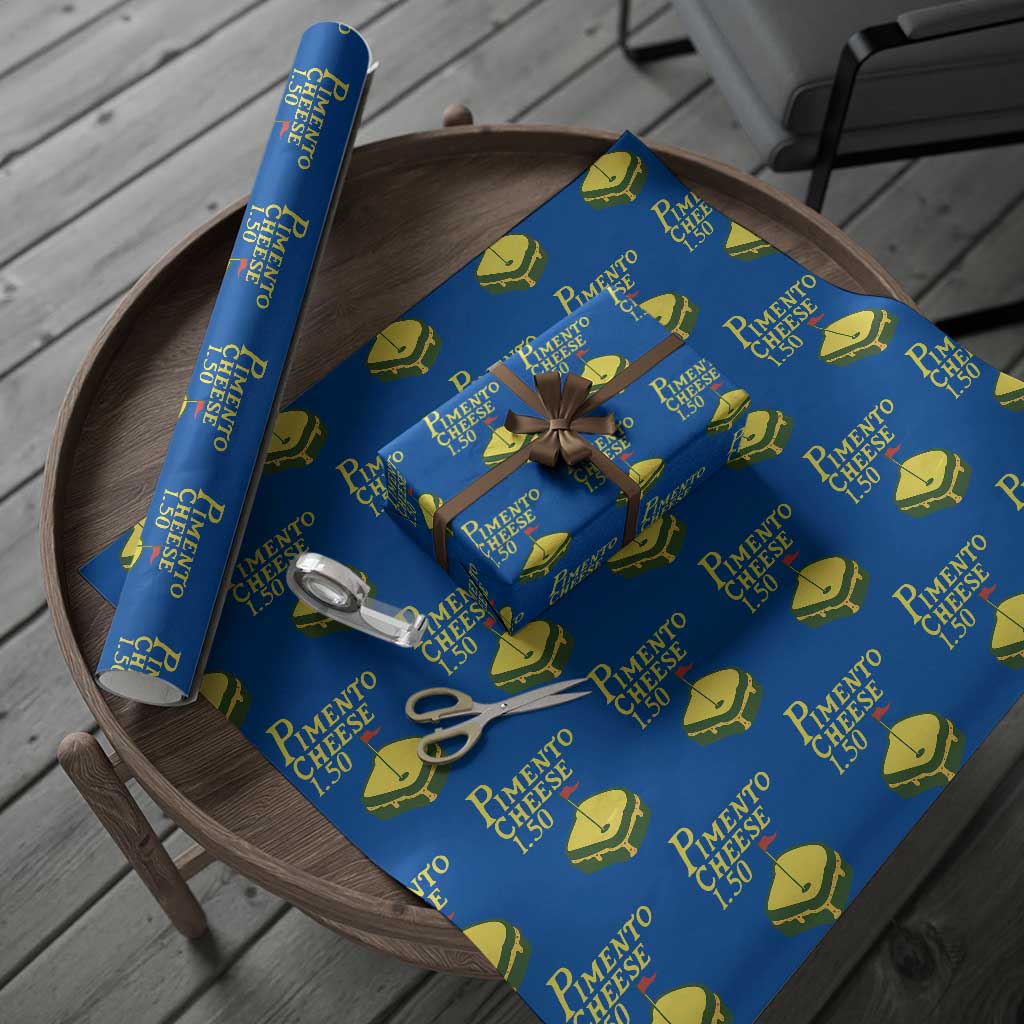 Pimento Cheese Wrapping Paper Roll Golf Foodie Golfer Tournament