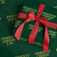 Pimento Cheese One Fifty Funny Golf Snack Wrapping Paper Roll Georgia Golfing Traditions Lover Humor
