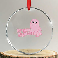 Pink Fresno Nightcrawler Crystal Glass Ornament Cryptidcore Aesthetic Gift For Girl - Wonder Print Shop