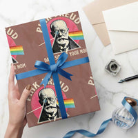 Pink Freud Dark Side Of Your Mom Wrapping Paper Roll Psychoanalysis Joke