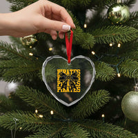 Pirates Coquette Bow Heart Crystal Glass Ornament Retro Sports Style Pirate Skull