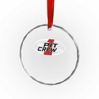 Pit Crew Crystal Glass Ornament Race Car Racing Birthday Hosting Parties TS10