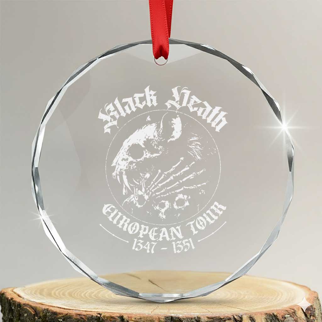 Plague Rat Crystal Glass Ornament Black Death European Tour Medieval History Goth - Wonder Print Shop