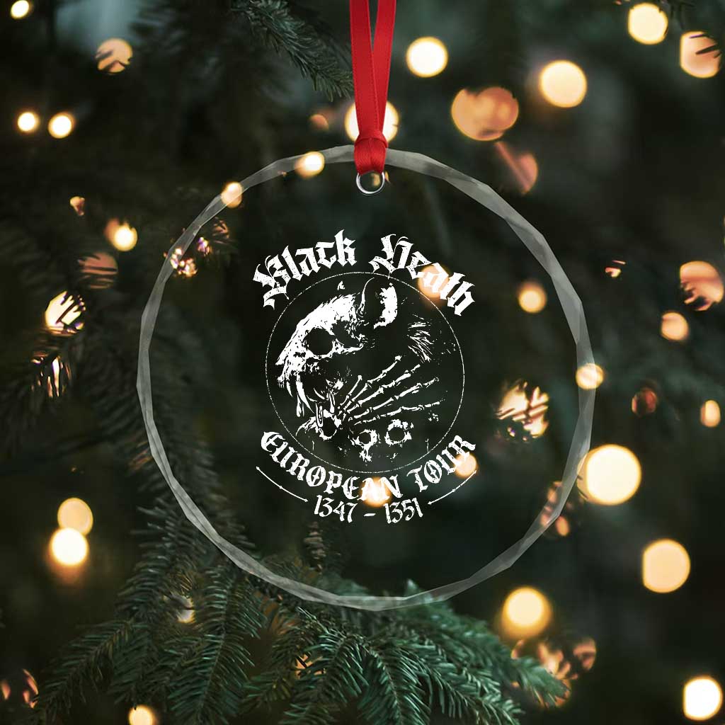 Plague Rat Crystal Glass Ornament Black Death European Tour Medieval History Goth - Wonder Print Shop