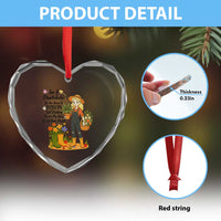 Plantaholic Heart Crystal Glass Ornament Im On My Way To Get More Plants - Wonder Print Shop