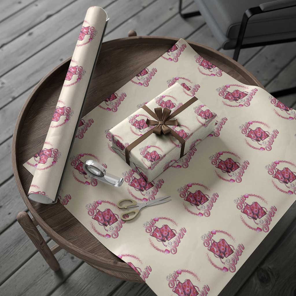 Playing Cards 67 Of Hearts Wrapping Paper Roll Six Seven Valentine Meme