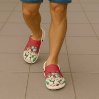 Poland Christmas Clogs Shoes Polish Pierogi Mascot Nativity Scene - Wonder Print Shop