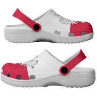 Poland Clogs Shoes Flag Color Inspiration - Wonder Print Shop