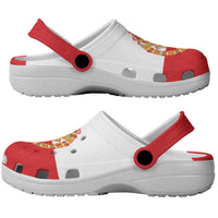 Polish-Lithuanian Commonwealth Clogs Shoes Royal Coat Of Arms Style