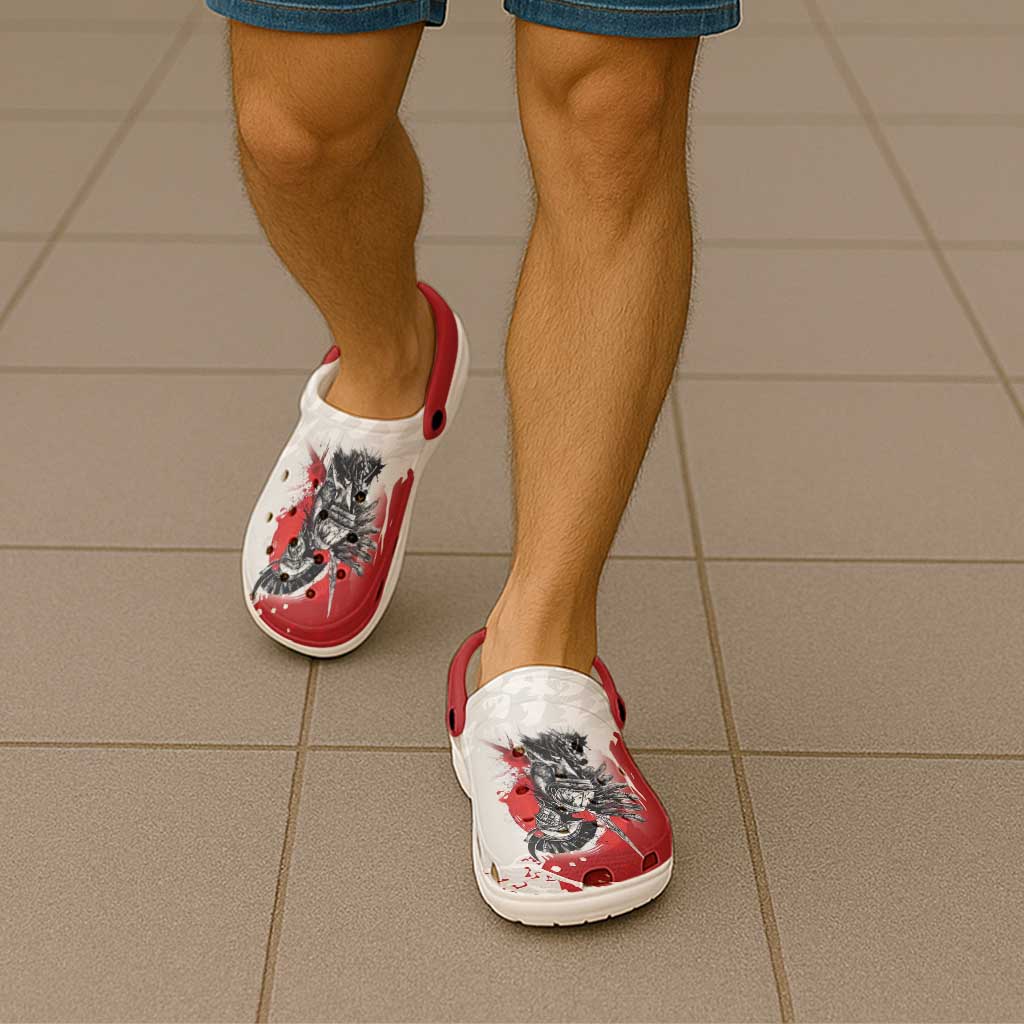 Polish Winged Hussar Clogs Shoes Grunge Style - Wonder Print Shop