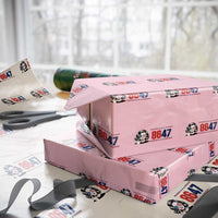 Political Activist 8647 Wrapping Paper Roll Freedom Satire Protest Graphic