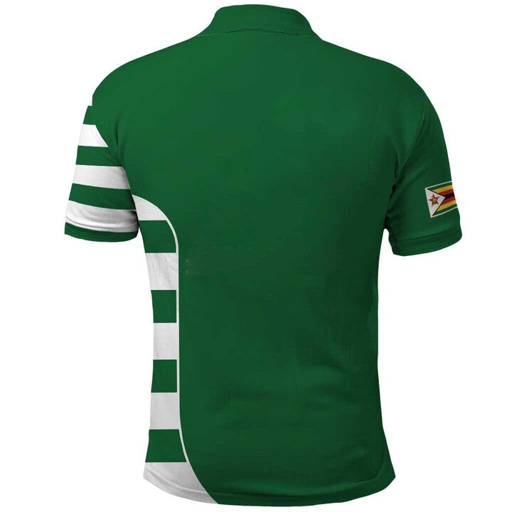 Zimbabwe Rugby Polo Shirt Simple Sables LT9