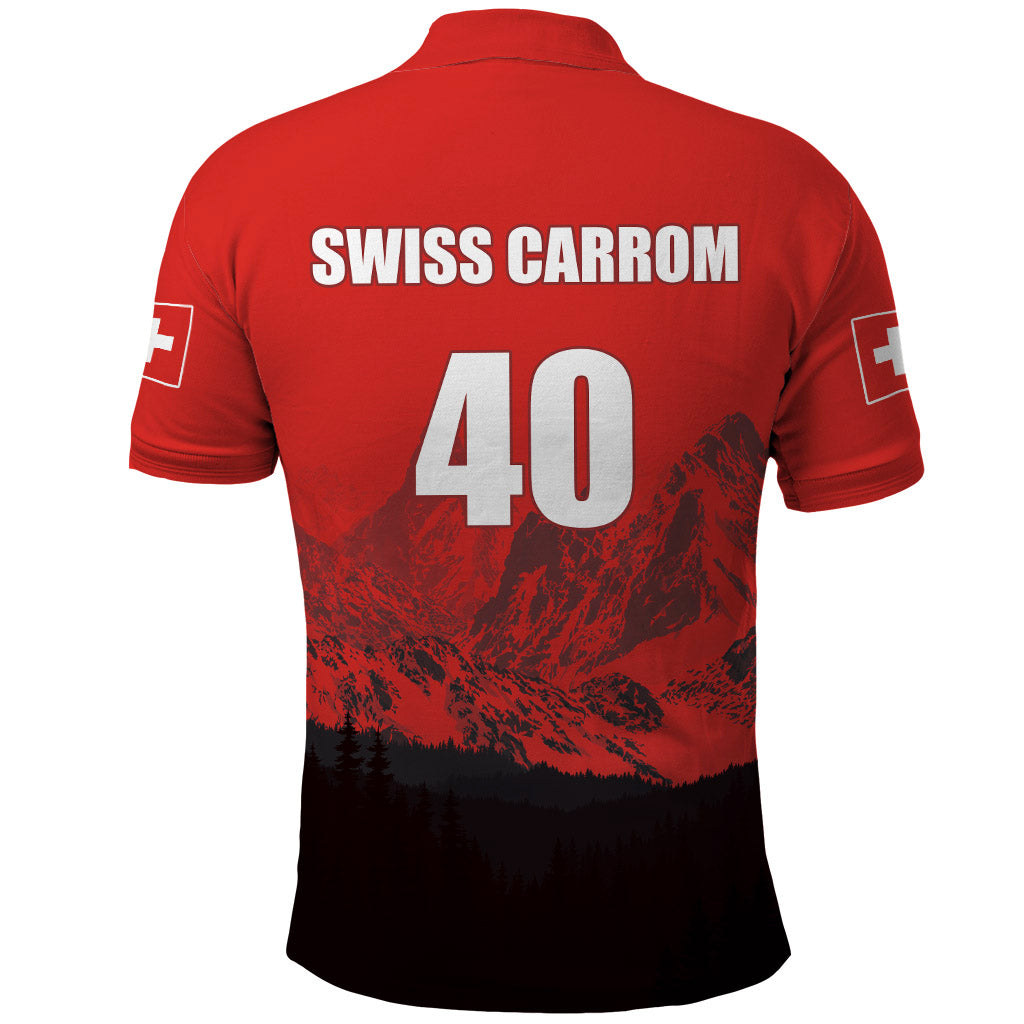 CUSTOMER REQUEST - SWISS CARROM - 23/06/2025 - Polo Shirt - LT18