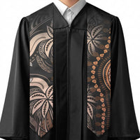 Polynesia Mixed African Dashiki Graduation Stole Afro-pacific Culture - Gold
