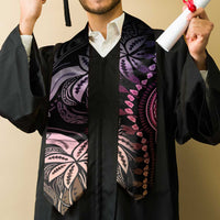 Polynesia Mixed African Dashiki Graduation Stole Afro-pacific Culture - Pastel