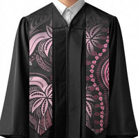 Polynesia Mixed African Dashiki Graduation Stole Afro-pacific Culture - Pink