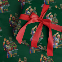 Pope Leo XIV No Kings Wrapping Paper Roll You Cannot Follow Both Christ And The Cruelty Of Kings