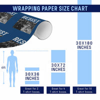 Portland Frog Protest Wrapping Paper Roll Funny Rebel Gift - Wonder Print Shop