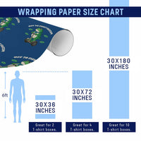 Portland Frog Wrapping Paper Roll Off to Fight Fascism Inflatable Costume Protest - Wonder Print Shop