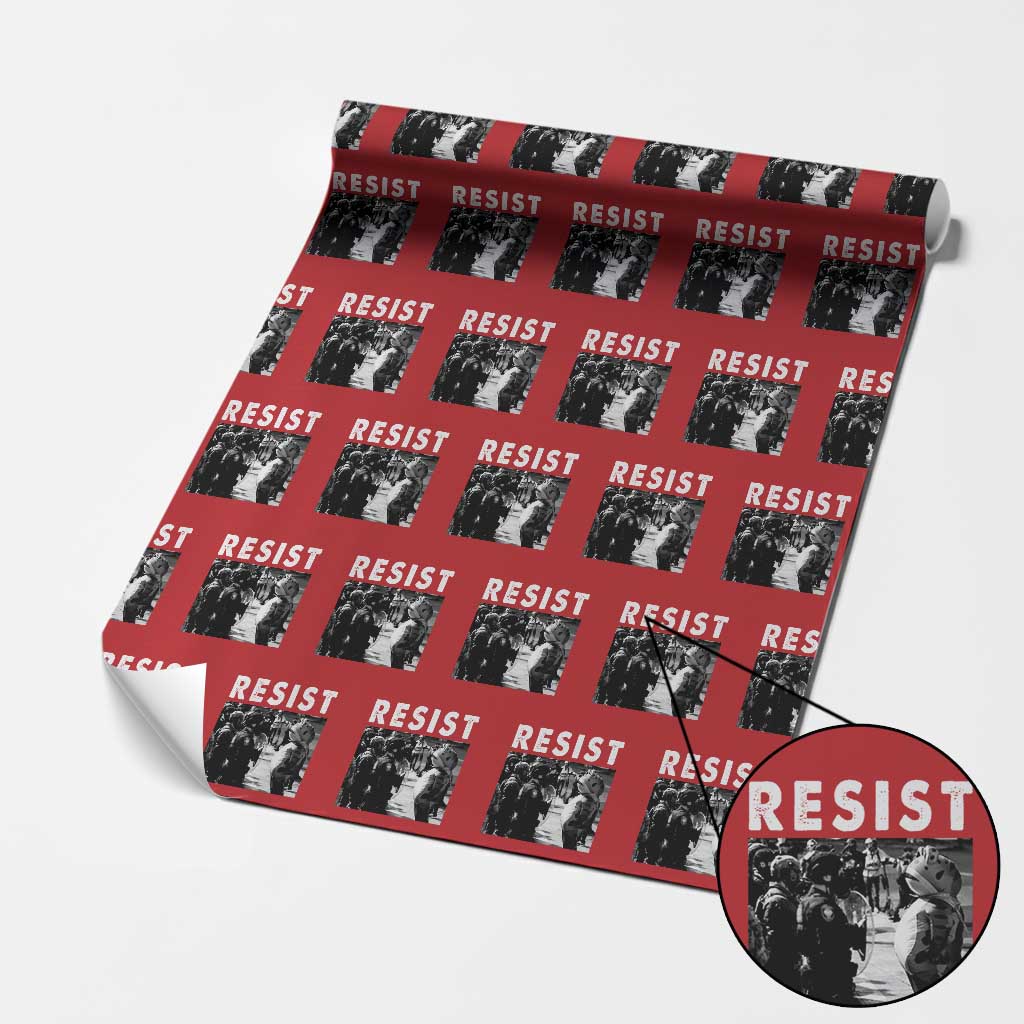 Portland Resist Frog Wrapping Paper Roll Oregon Iconic Frogs Photo Protest Moment - Wonder Print Shop