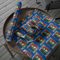 Portland Resist Retro Frog 8647 Wrapping Paper Roll Political Satire Protest Poster Graphic - Wonder Print Shop