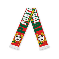 Portugal 2026 Football Soccer Scarf Go Selecao das Quinas