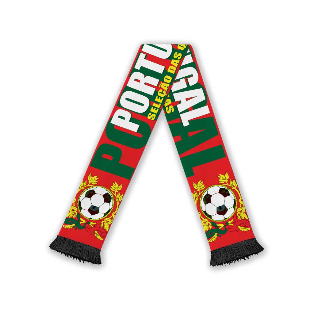 Portugal 2026 Football Soccer Scarf Go Selecao das Quinas