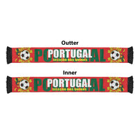 Portugal 2026 Football Soccer Scarf Go Selecao das Quinas