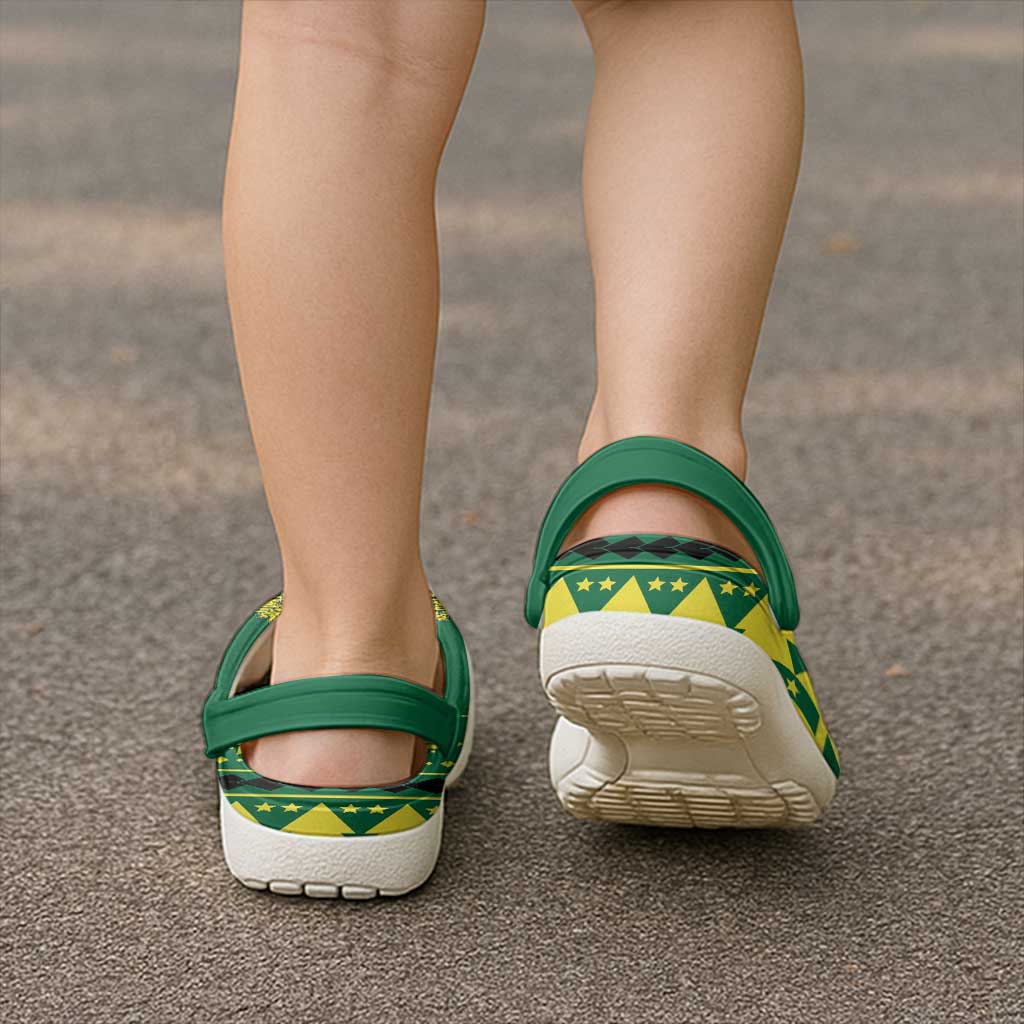 Portugal Christmas Clogs Shoes Emblem With Flag Style - Wonder Print Shop