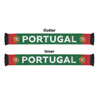 Portugal Football 2026 Soccer Scarf Flag Style