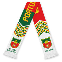 Portugal Football Nations 2026 Soccer Scarf Sporty Pattern