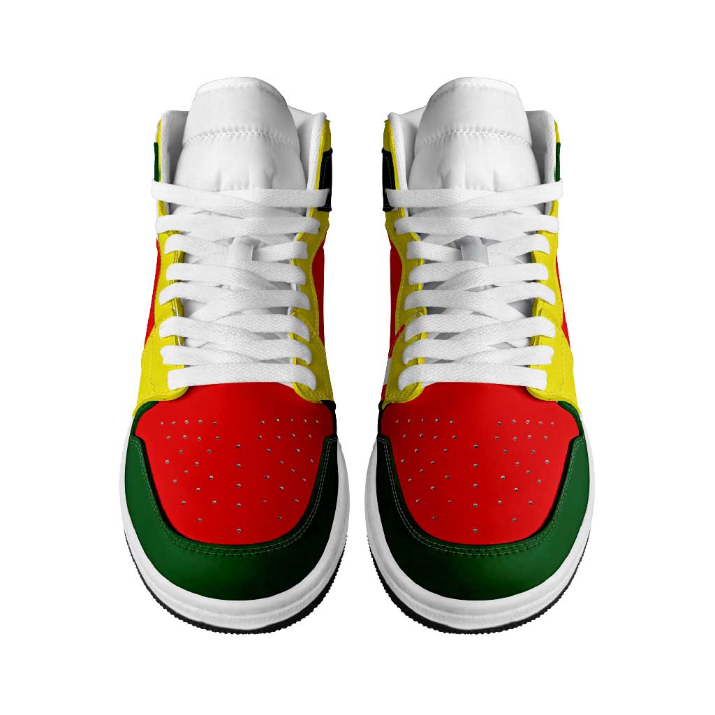 Portugal High Sneakers AJ1 Classic National Flag Style - Wonder Print Shop