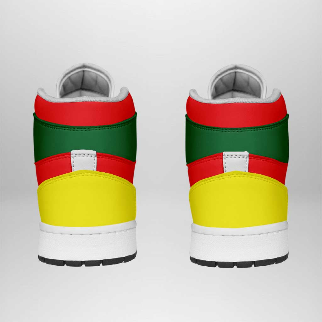 Portugal High Sneakers AJ1 Classic National Flag Style - Wonder Print Shop