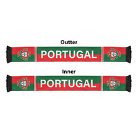 Portugal World Football 2026 Soccer Scarf Go Selecao Road To Glory