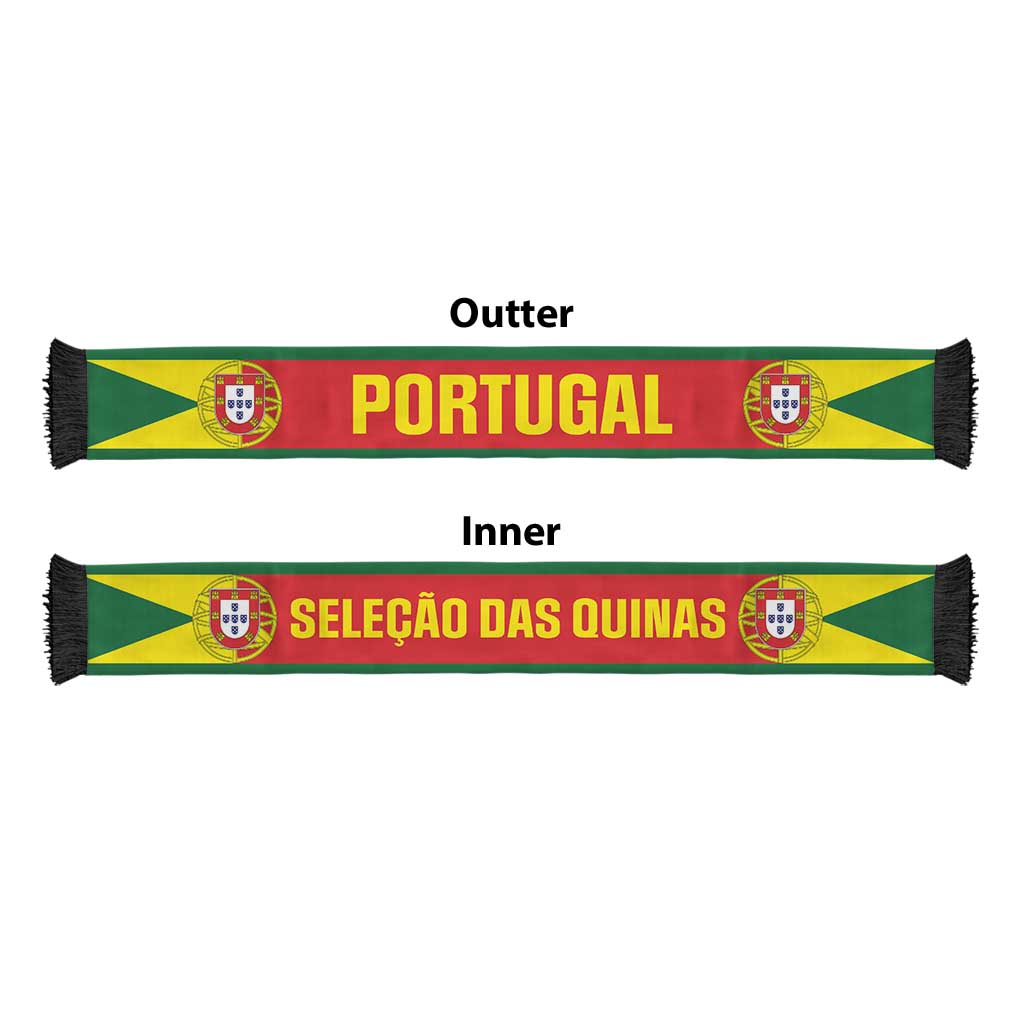 Portugal World Football 2026 Soccer Scarf National Pride Never Stops