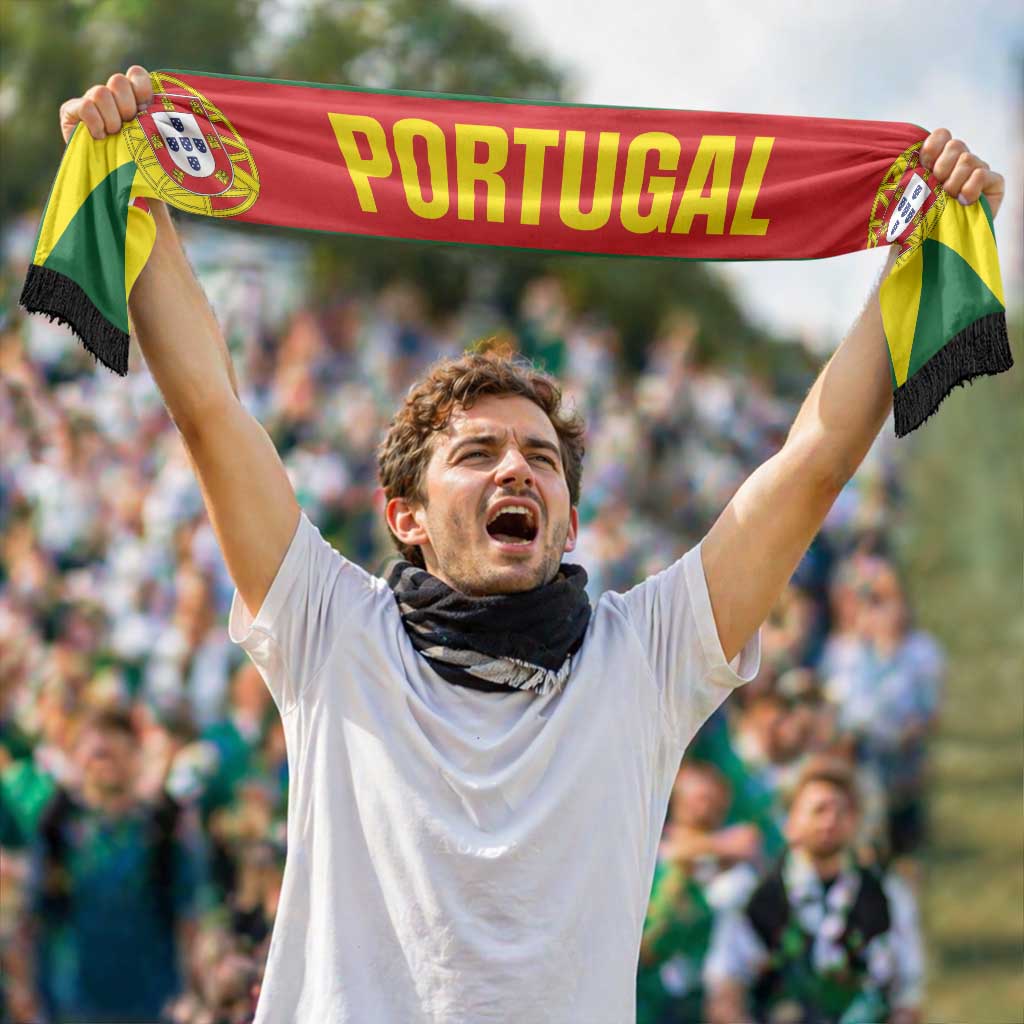 Portugal World Football 2026 Soccer Scarf National Pride Never Stops