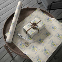 Positano Italy Wrapping Paper Roll Amalfi Coast Italian Lemons Town Italy Vacation - Wonder Print Shop