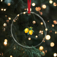Positano Lemons Crystal Glass Ornament Fresh from the Amalfi Coast Italian Fruit TS02