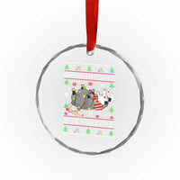 Possum Xmas Crystal Glass Ornament Overstimulated But Festive TS10