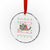 Possum Xmas Crystal Glass Ornament Overstimulated But Festive - Wonder Print Shop