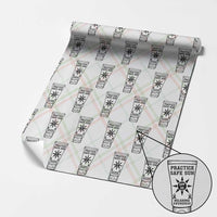 Practice Safe Sun Wrapping Paper Roll Funny Melanoma Skin Cancer Graphic