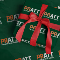 Pratt for Mayor Los Angeles Wrapping Paper Roll LA City Caliornia Pride Political Campaign Supporter